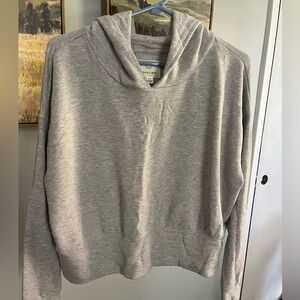 Aerie cropped hoodie Medium grey